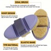 AIMALL Oval Horse Cleaning Brush - Versatile Riding Comb with