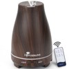 Diffuserlove Essential Oil Diffusers 200ML Diffuser Remote Control Aromatherapy Diffuser