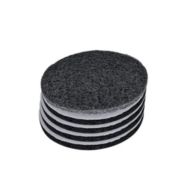 2W Sanding fleece disc diameter 150 mm with Velcro fastener (grey - P800)