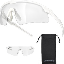 HTS HUNTERSKY Eye Protection Anti Fog Sport Safety Glasses for Women Men Running Cycling Riding Pickleball Range S54