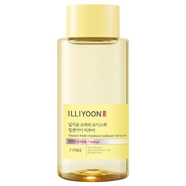 ILLIYOON Fresh Moisture Lip and Eye Makeup Remover(300mL/10.14 Fl.Oz) | Instant & Gentle Waterproof Makeup Remover | Non-Greasy with Naturally Fermented Yuzu Extract | Fragrance Free and Paraben Free