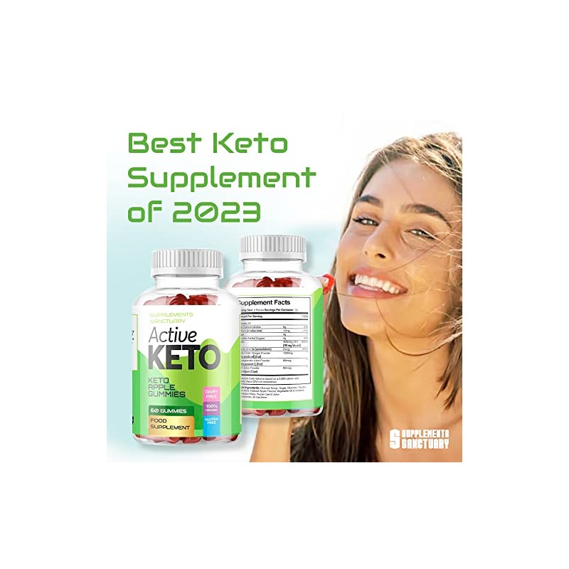 Active Keto Gummies Keto Apple Gummies (60 Gummies) 1000MG Variant
