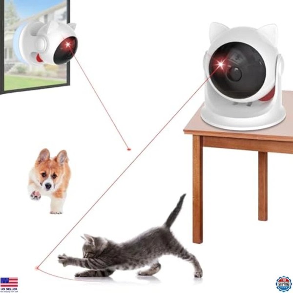 Visit the umosis Store Automatic Interactive Cat Laser Toy for