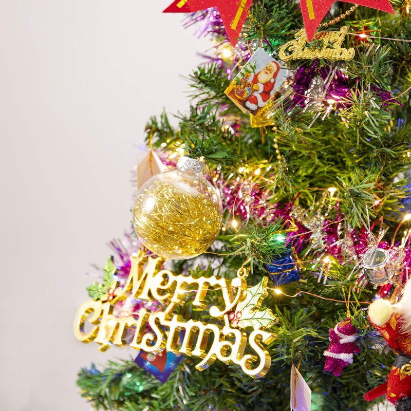 HBlife Christmas Ball (Gold, 2.36” 30PCS)