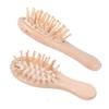 Healeved Wooden Cushion Hair Brush Mini Massage Comb for Scalp
