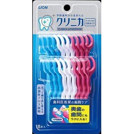Clinica Advantage Floss Y-Type 18 Pieces x 6 Pieces