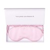 YANSER STRICT SELECTION Silk Sleep Mask Light Blocking Luxury 100%