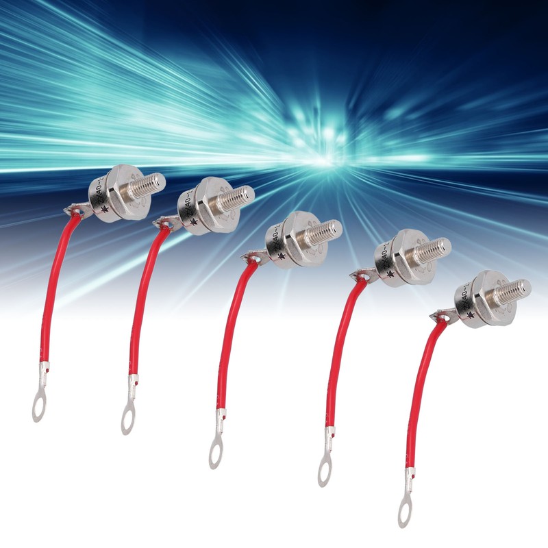 5 Pcs Rectifier Diode 1200V 40A Heat Dissipation Forward Silicon