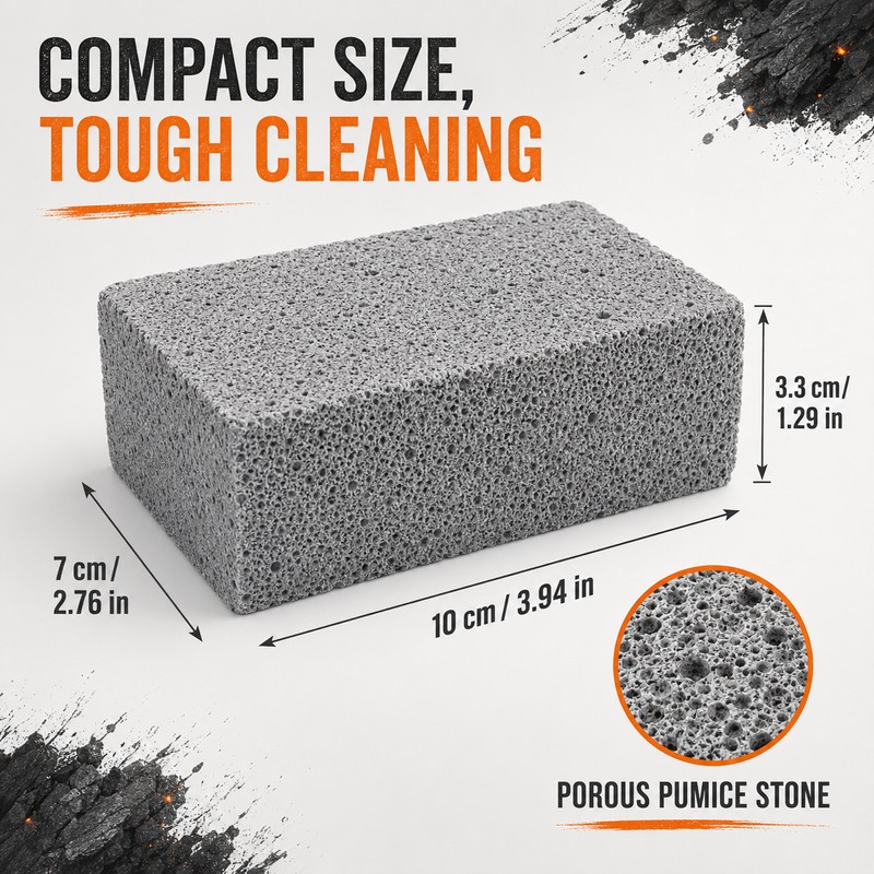 5 Pack Pumice BBQ Grill Cleaning Brick, Handheld Barbecue Grate