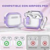 Alomia Funda Uso Compatible con AirPods Pro 2 para Mujeres.