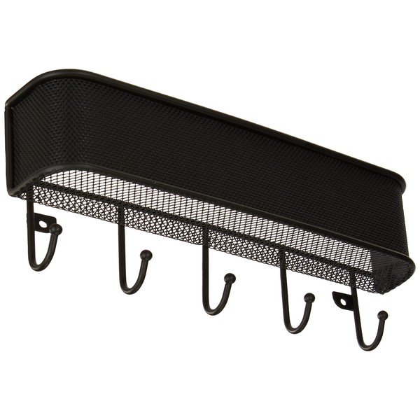 iDesign Elegant Key Holder for Wall, Wall Mounted Rack for