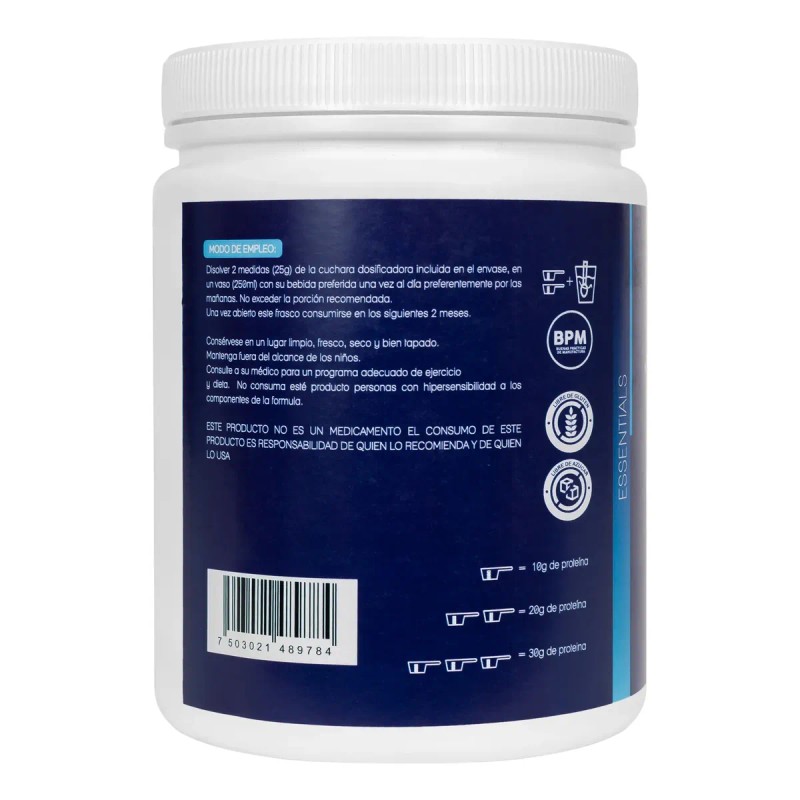 Proteína Suero Leche Pura 500g Azúcar