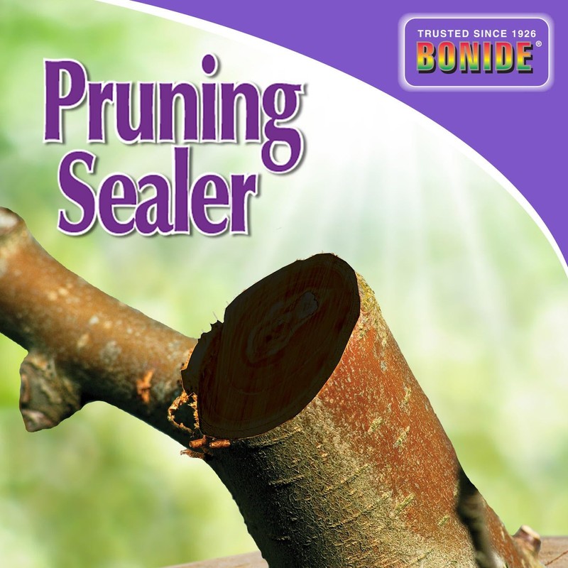 Bonide Garden Rich Pruning Sealer with Brush Top Applicator, 16