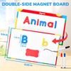 Gamenote Classroom Magnetic Letters Kit 178 Pcs with Double-Side Magnet