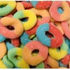 FirstChoiceCandy Gummy Rings (Neon, 1 Pound (Pack of 1))