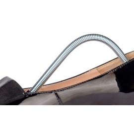 Kaps High Quality Velvet Velour Foam Shoe Stretcher Universal Shape for All Shoes, High Moisture Absorption and Control. Made in Europe. - Red -