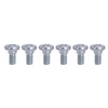 45pcs Robot Mower Blades Replacement Golden Stainless Steel Garden Mowing