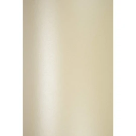 Netuno 10x Mother-of-Pearl Cardboard Cream DIN A4 21 x 29.7 cm 250 g Majestic Candelight Cream Effect Card Cream Shimmering Pearl Cardboard Pearl Gloss Metallic Shiny for Invitations