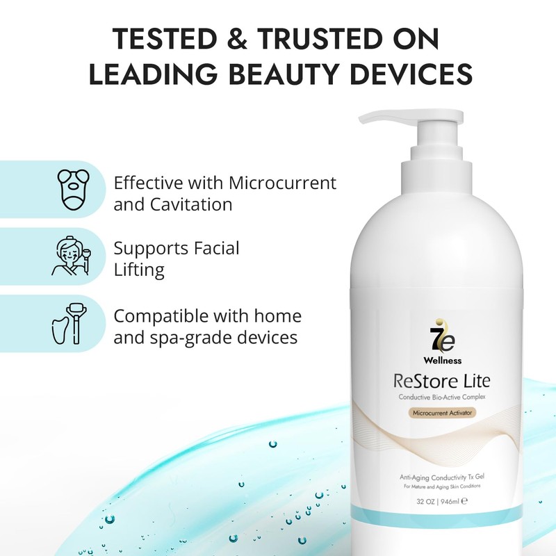7eWellness Myolift Restore Lite Gel- 32oz - Conductive Gel for