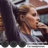 100Pcs Earphone Sponge Mesh Cushion Pads,Replacement Foam Earbud Earpad,Ear Earbuds
