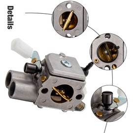 SYOWADA C1Q-S233 Carburetor Repair Kit Replacement for STIHL MS251 MS231C MS251C MS241 MS231 MS241C With Air Fuel Filter Line Spark Plug