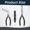 3Pcs Electrical Disconnect Pliers 37960, 60 Degree Electrical Connector Pliers