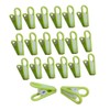 20Pcs Chip Clips,Laundry Clips,Air-Drying Clothing Pin,Washing Line Pegs,Windproof,Plastic Multi Purpose