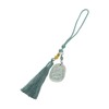 Tassel Pendant Chinese Zodiac Pattern DIY Porcelain Beads Light Weight