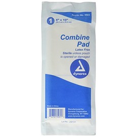 Combine Sterile Pads Abdominal, Size: 8 Inches X 10 Inches - 24 ea