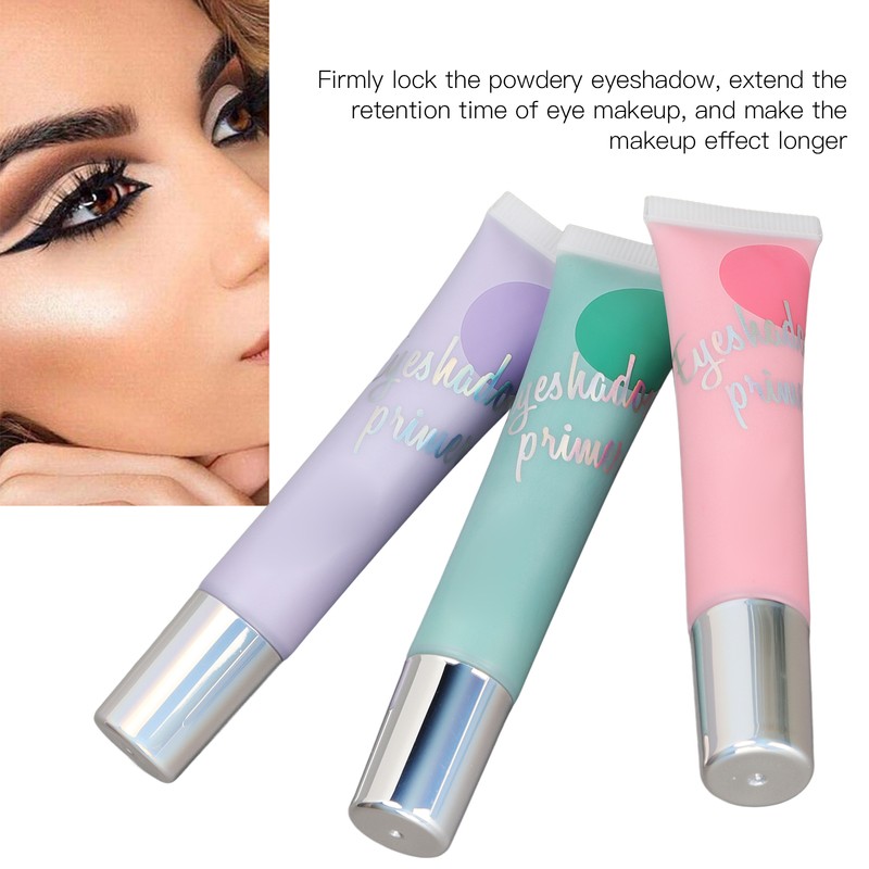 3pcs Eyeshadow Primer Professional Long Lasting Lightweight Waterproof Eyeshadow Base