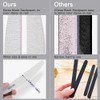 Nail File Nail Files, 180/240 Grit Nail Files for Natural