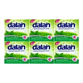Dalan Antibacterial Refreshing Soap Spring Freshness 18 Bars x 3.17oz Each