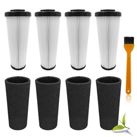 Vacuum Filter for Dirt Devil F112 Endura Replacement, Replaces AD47936, compatible with Odor Trapping Dirt Devil Filter F112 UD20120NC/UD70161/UD70167/UD70181/UD70187/UD70171-4 Pack