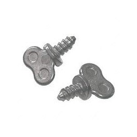 HI-TECH License Plate Thumb Screws 1000 Pack – Durable, Easy to Install, Rust-Resistant, Fit for Cars & Trucks - Strong Hold