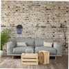 KONTONTY Iron Wall Pocket Planter Half Round Hanging Planters for