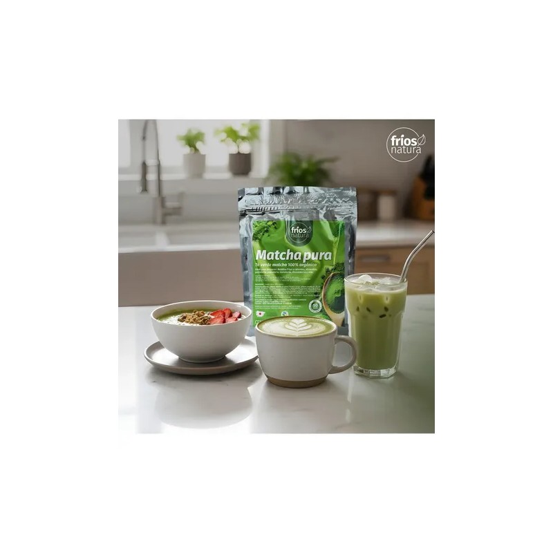 Fríos Natura Matcha Pura, Origen Japonés 100% Orgánico 150g