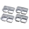 Captain Stag UG-1552 Square Plate with Multi Cooking Dividers, Set