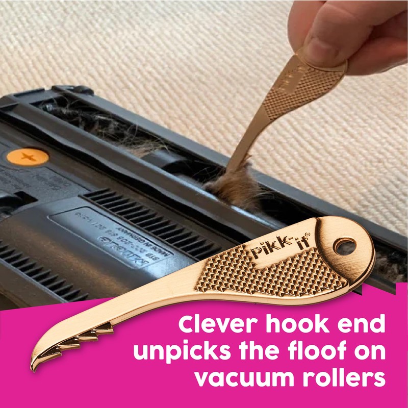 Pikk-It® Hair Removal Tool For Vacuum's and Hairbrushes – Easy