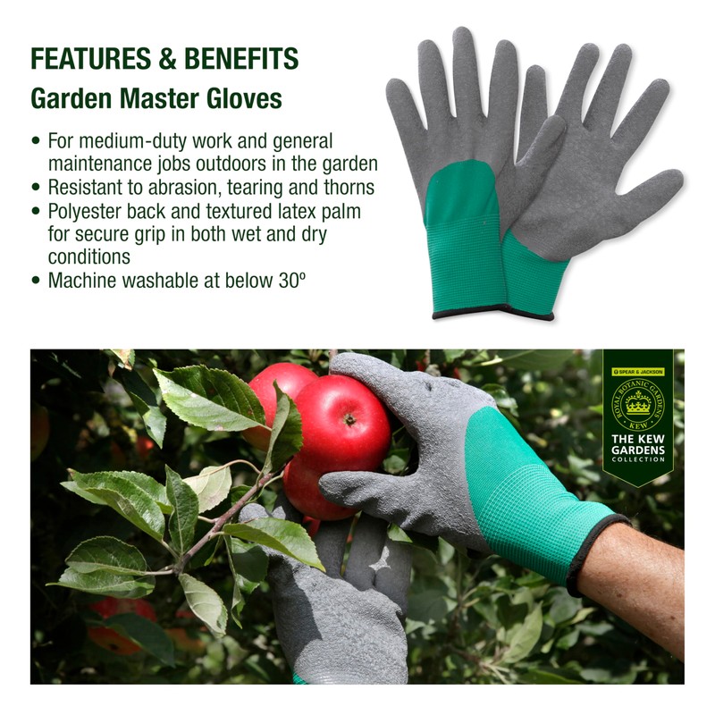Spear & Jackson Kew Gardens Collection Gloves Trio 3 Pack