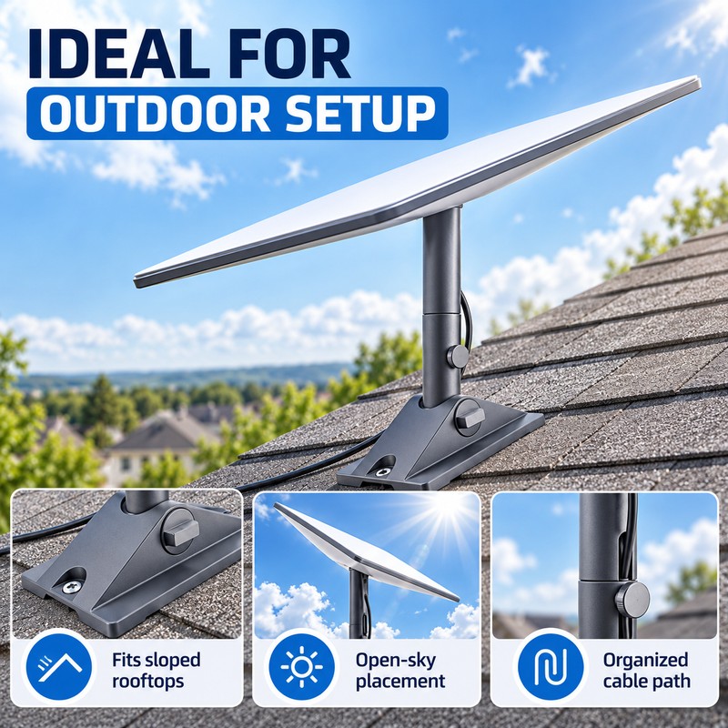 Starlink Gen 3 Wall Mount Kit for Satellite Dish Installation