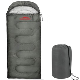 Cold Weather Sleeping Bag for Adults, Teens, Kids, Hooded Sleeping Bag with Compression Sack for Camping, Backpacking, Extreme Cold, Indoors or Outdoors