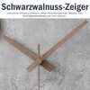 Stellarize Wanduhr Groß Ohne Tickgeräusche Modern Holz 3D Küchenuhr für