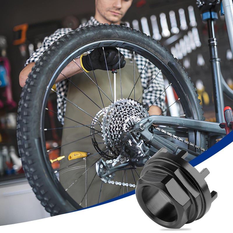 Riceel Bicycle Bottom Bracket Tool, 8 Teeth Locking Ring Compatible,