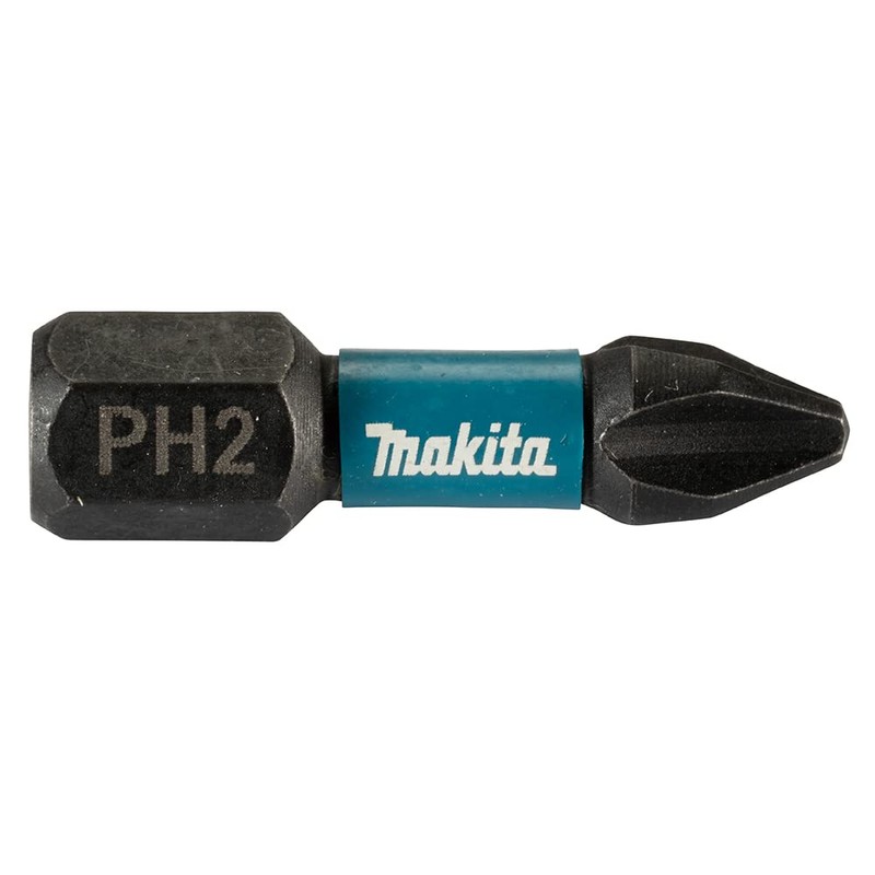 Makita E-12360 Impact Black PH2-25 C-Form Shank 25 Pieces