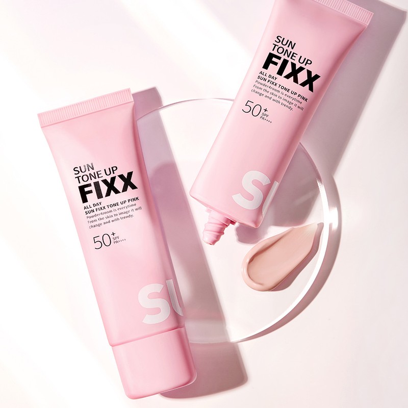 So Natural All Day Sun Fixer Tone Up Pink 50ml