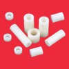 M8 x 10mm White Nylon SPACERS Plastic Standoff Washers Outside