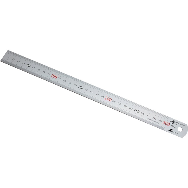Shinwa 13013 Stainless Steel Ruler 30 cm with 0.5 mm