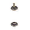 500set Metal Studs Rivets 8mm DIY Iron Double Flat Burr
