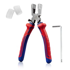 GOLD DEER Running Pliers, Glass Pliers, Glass Pliers, Key Fob Pliers, Glass Cutting Pliers, Glass Cutting Nippers, Stained Glass Nippers, Yatco, Pliers for String Fasteners, Adjusting Screws, Glass