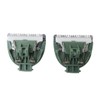 New Hevituwhe Green 2pcs Replacement Blades for Meridian Trimmer,Ceramic Hair
